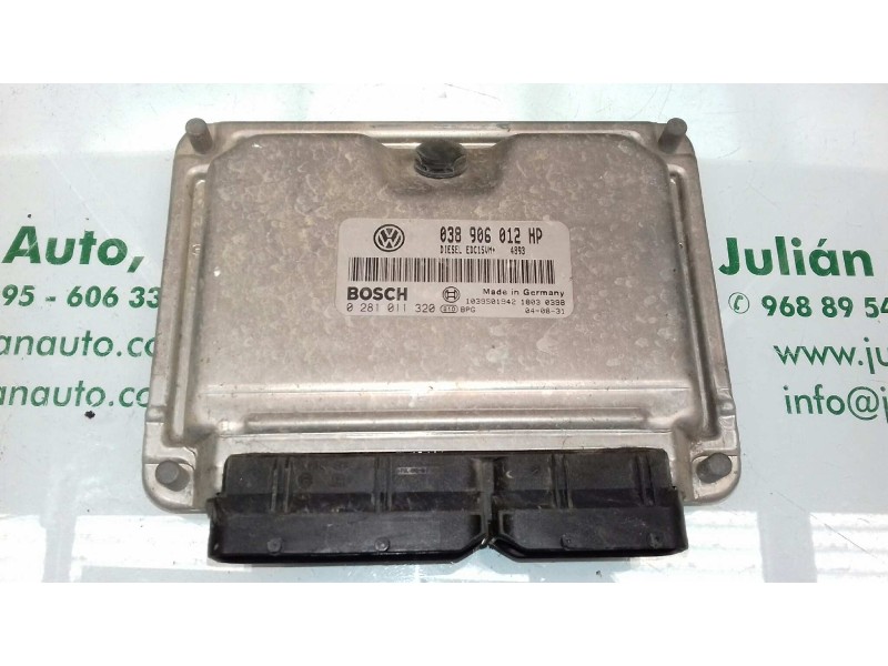 Recambio de centralita motor uce para seat ibiza (6l1) cool referencia OEM IAM 038906012HP 0281011320 KIT - BOSCH