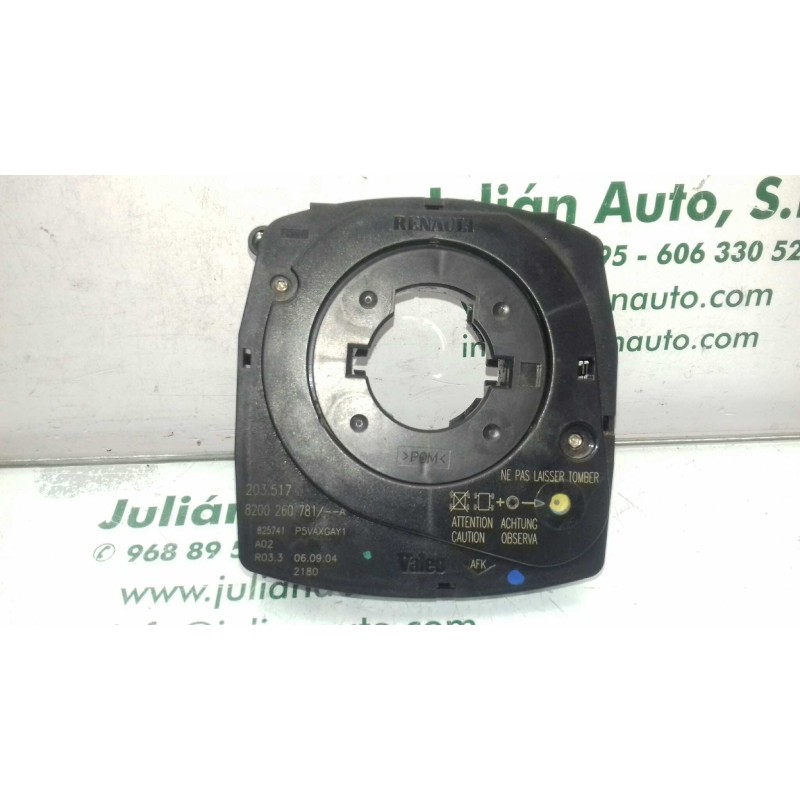 Recambio de anillo airbag para renault laguna ii grandtour (kg0) privilege luxe referencia OEM IAM 8200260781 203517 VALEO