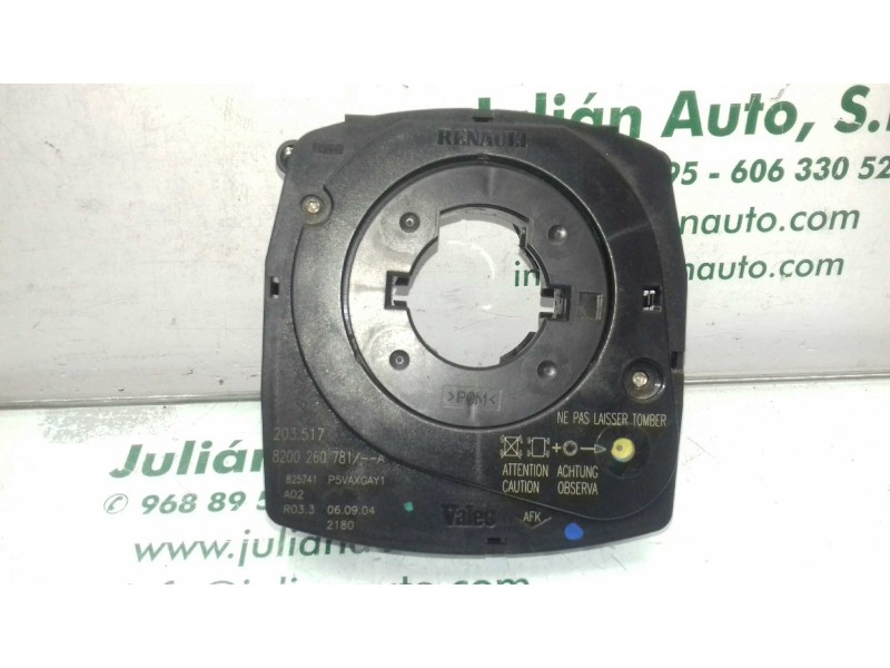 Recambio de anillo airbag para renault laguna ii grandtour (kg0) privilege luxe referencia OEM IAM 8200260781 203517 VALEO