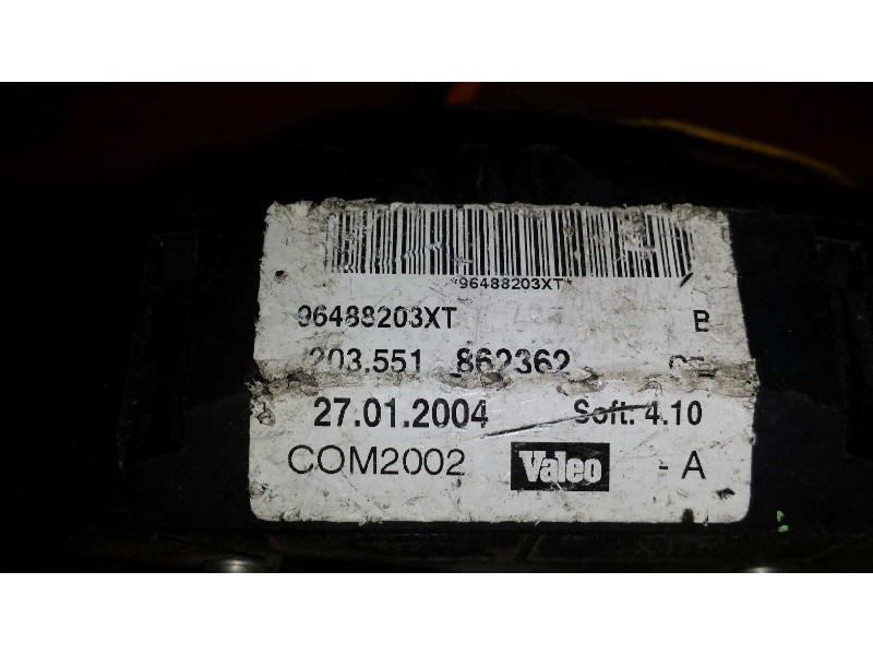 Recambio de mando luces para citroen c2 furio referencia OEM IAM 96488203XT  COM2002