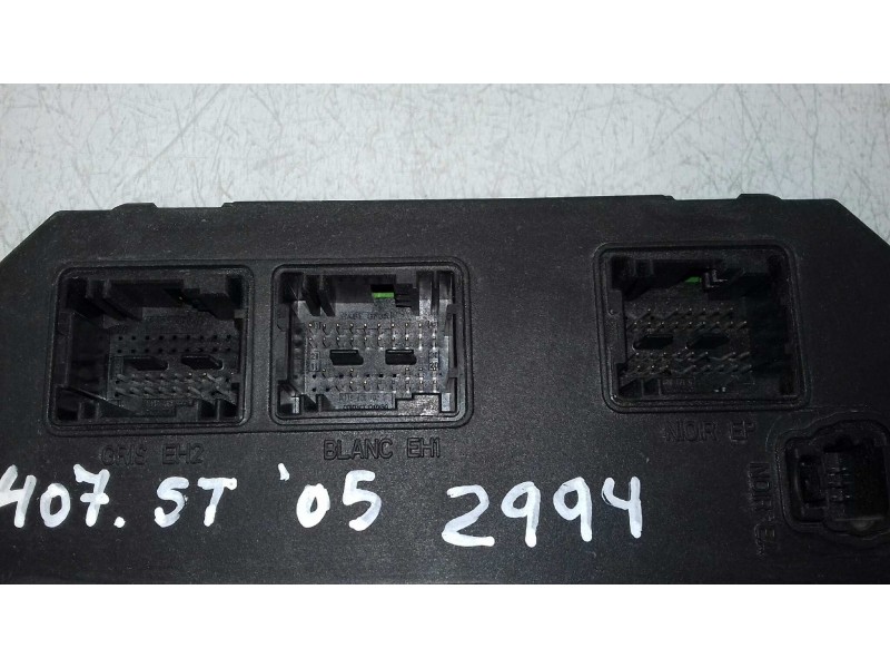 Recambio de caja reles / fusibles para peugeot 407 st confort pack referencia OEM IAM 9655221080 BSI S0200 