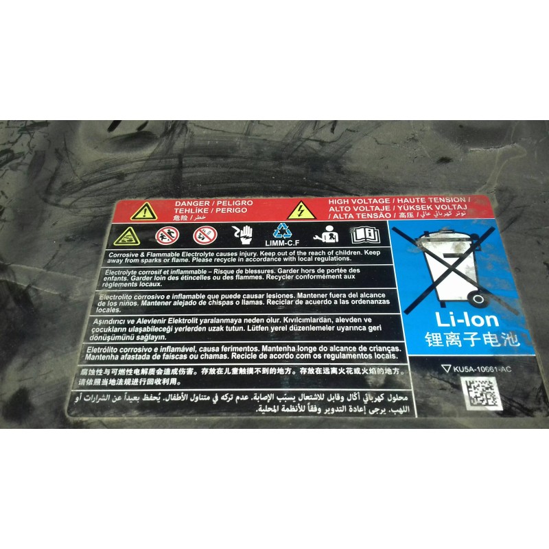 Recambio de bateria para ford kuga plug-in hybrid st-line referencia OEM IAM KU5A10661AC BATERIA COCHE ELECTRICO 