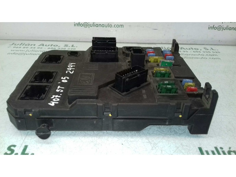 Recambio de caja reles / fusibles para peugeot 407 st confort pack referencia OEM IAM 9655221080 BSI S0200 