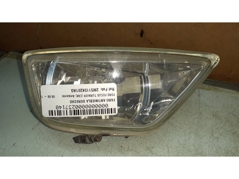 Recambio de faro antiniebla derecho para ford focus turnier (cak) ambiente referencia OEM IAM 2M5115K201AG  