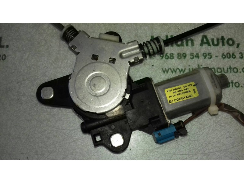 Recambio de elevalunas delantero izquierdo para chevrolet matiz s referencia OEM IAM 96485141 CONECTOR 2 PINES ELECTRICO