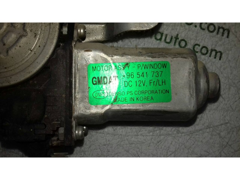 Recambio de elevalunas delantero izquierdo para chevrolet kalos 1.2 s (d/a) referencia OEM IAM 96541737 CONECTOR 2 PINES ELECTRI