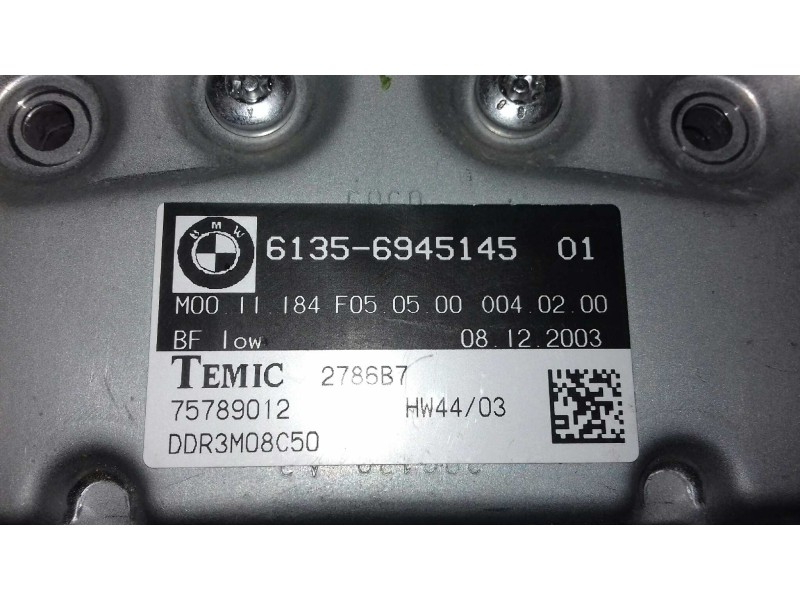 Recambio de centralita cierre para bmw serie 5 berlina (e60) 520i referencia OEM IAM 61356945145 75789012 TEMIC
