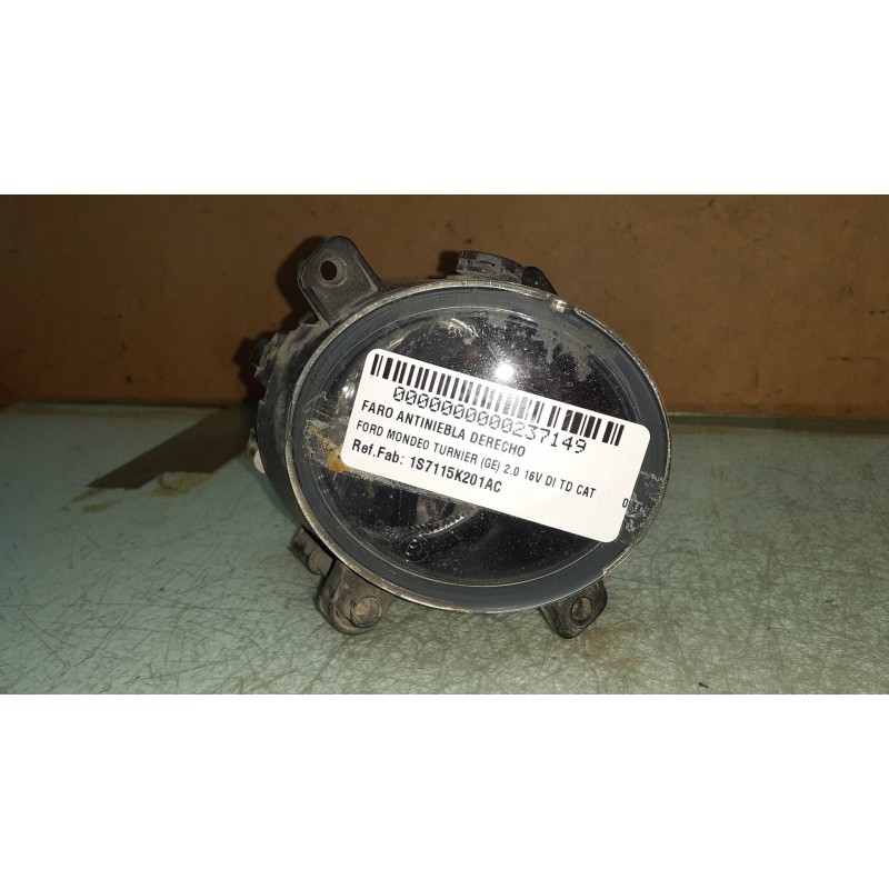 Recambio de faro antiniebla derecho para ford mondeo turnier (ge) 2.0 16v di td cat referencia OEM IAM 1S7115K201AC 0805062002 