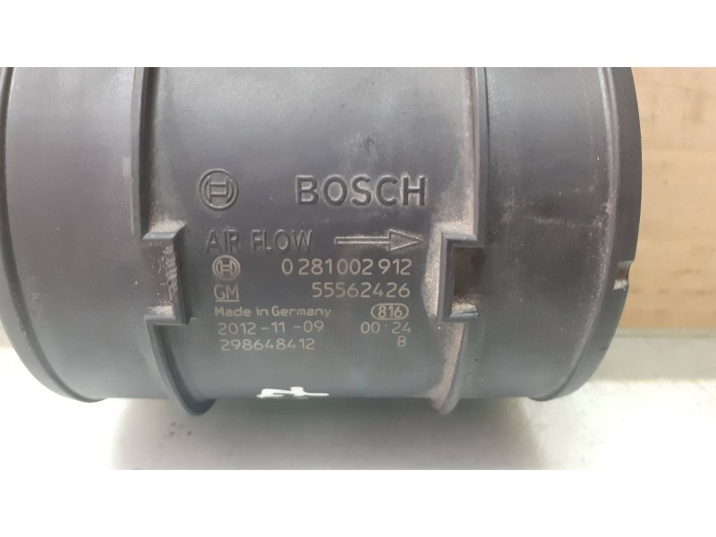 Recambio de caudalimetro para chevrolet orlando lt+ referencia OEM IAM 0281002912 298648412 55562426