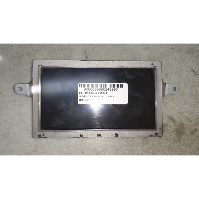 Recambio de sistema navegacion gps para chevrolet orlando lt+ referencia OEM IAM 95034198 652508805 2 CONECTORES