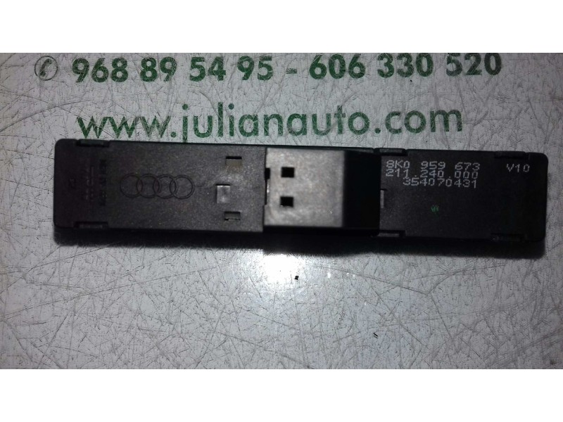 Recambio de interruptor para audi a4 ber. (b8) básico referencia OEM IAM 8K0959673F 211240000 CONTROL ESP Recambio de interruptor para audi a4 ber. (b8) básico referencia OEM IAM 8K0959673F 211240000 CONTROL ESP