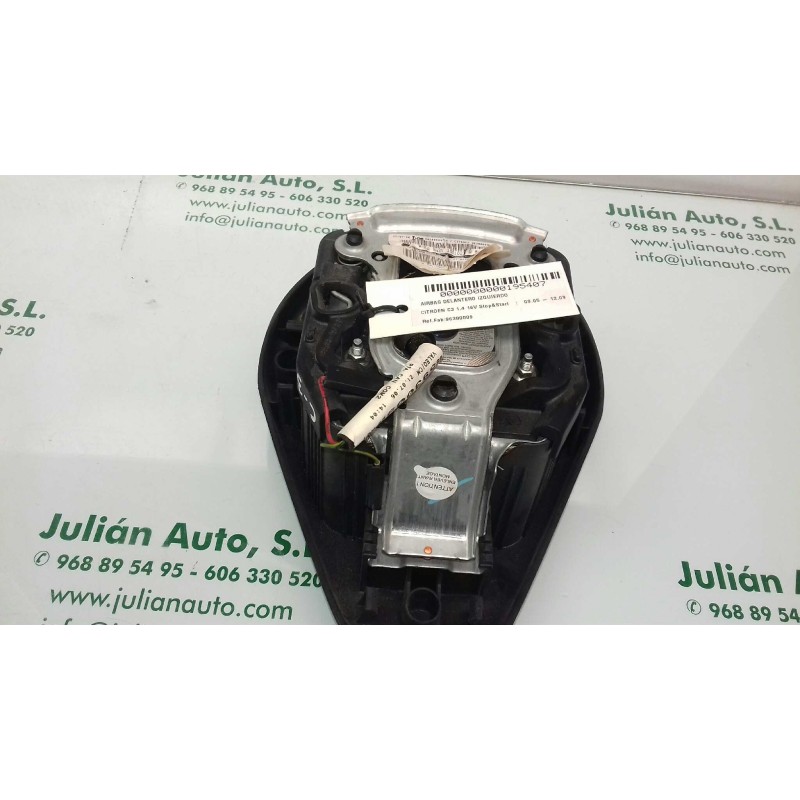 Recambio de airbag delantero izquierdo para citroen c3 1.4 16v stop&start referencia OEM IAM 96380009 9659300980 