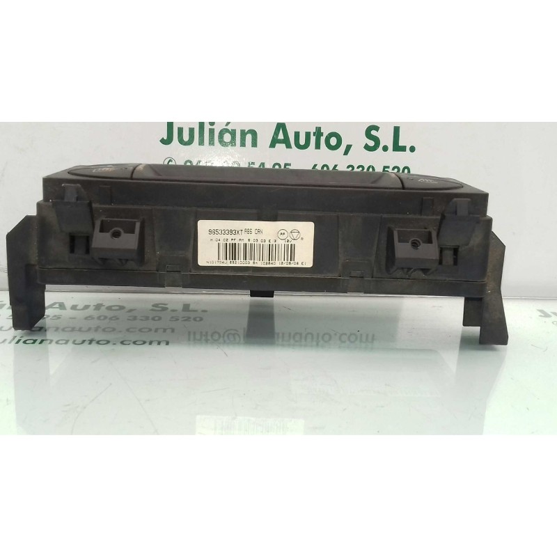 Recambio de mando climatizador para citroen c3 1.4 16v stop&start referencia OEM IAM 96533393XT  VALEO