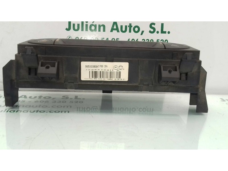 Recambio de mando climatizador para citroen c3 1.4 16v stop&start referencia OEM IAM 96533393XT  VALEO