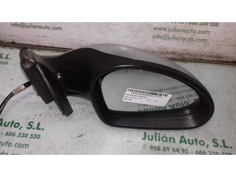 Recambio de retrovisor derecho para seat ibiza (6l1) f.r. referencia OEM IAM  3 PIN ELECTRICO