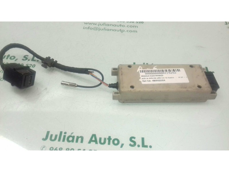 Recambio de modulo electronico para audi a6 berlina (4b2) 2.5 tdi quattro referencia OEM IAM 4B0862335A  TELEFONO
