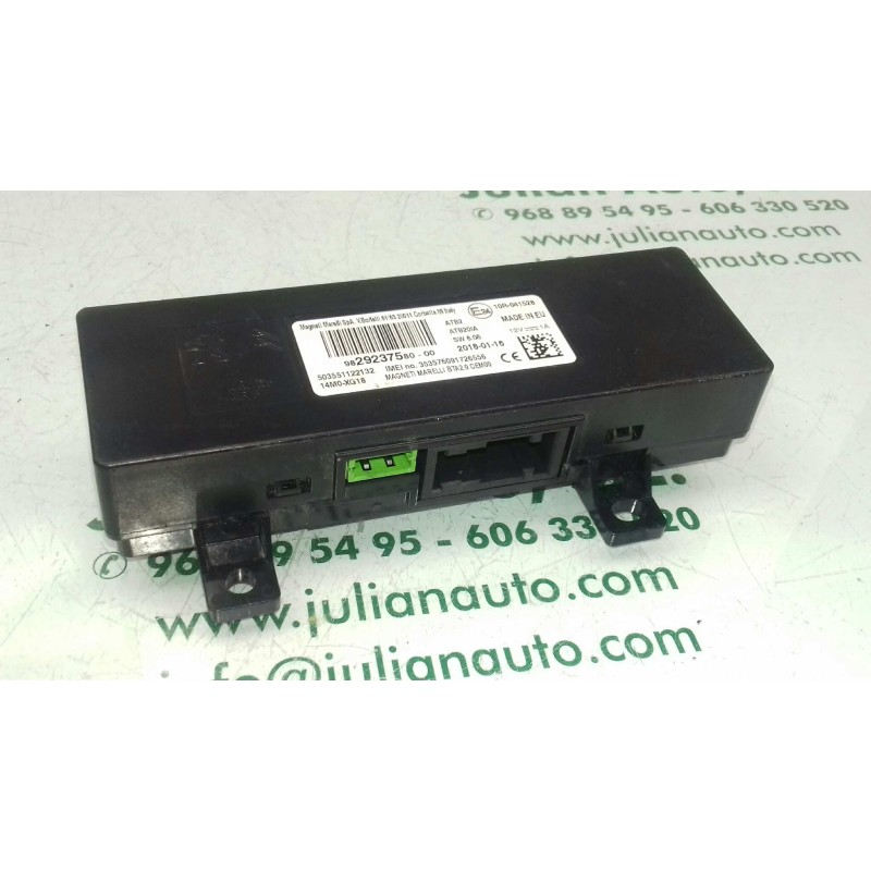 Recambio de modulo electronico para citroen c3 pure tech referencia OEM IAM 9829237580  