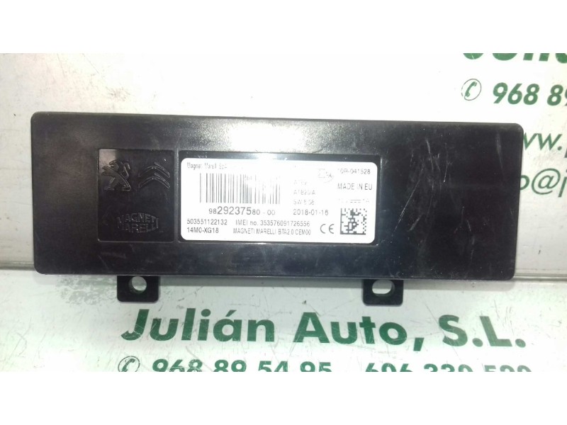 Recambio de modulo electronico para citroen c3 pure tech referencia OEM IAM 9829237580  