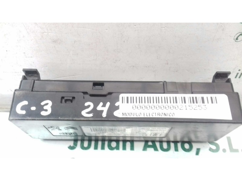 Recambio de modulo electronico para citroen c3 pure tech referencia OEM IAM 9829237580  