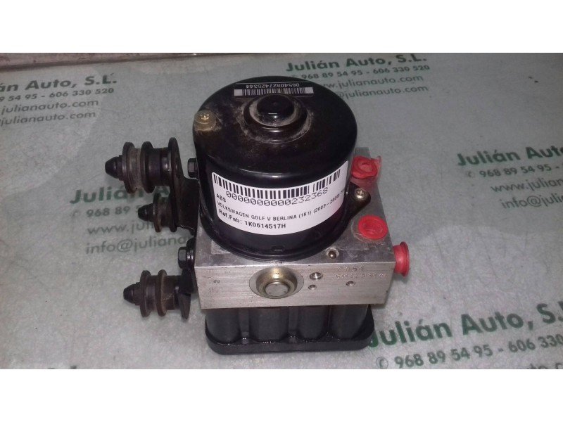 Recambio de abs para volkswagen golf v berlina (1k1) highline referencia OEM IAM 1K0614517H 10020601064 ATE