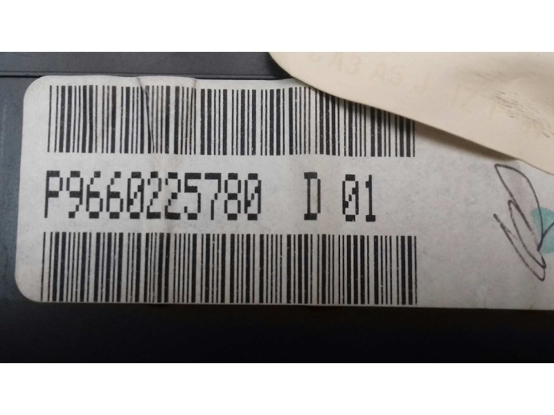 Recambio de cuadro instrumentos para citroen c3 1.4 16v stop&start referencia OEM IAM P9660225780 9660225780 