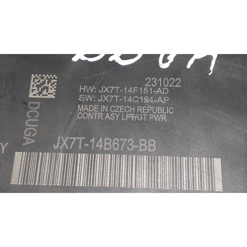 Recambio de modulo electronico para ford kuga plug-in hybrid st-line referencia OEM IAM JX7T14B673BB JX7T14C121AP CIERRE PORTON