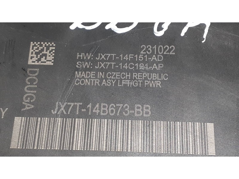 Recambio de modulo electronico para ford kuga plug-in hybrid st-line referencia OEM IAM JX7T14B673BB JX7T14C121AP CIERRE PORTON