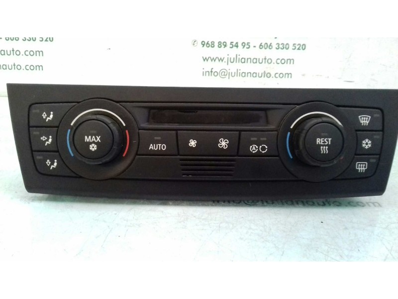 Recambio de mando climatizador para bmw serie 1 berlina (e81/e87) 118d referencia OEM IAM 6411911713601 A2C53181399 