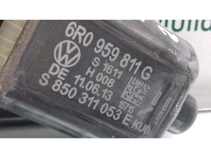 Recambio de motor elevalunas trasero izquierdo para volkswagen polo (6r1) advance referencia OEM IAM 6R0959811G S850311053E 0130