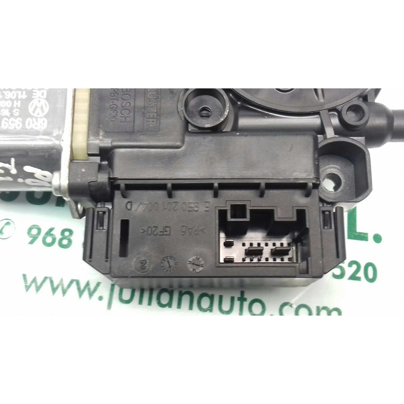 Recambio de motor elevalunas trasero izquierdo para volkswagen polo (6r1) advance referencia OEM IAM 6R0959811G S850311053E 0130