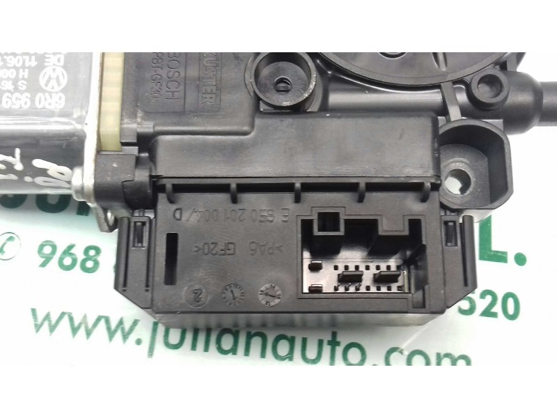 Recambio de motor elevalunas trasero izquierdo para volkswagen polo (6r1) advance referencia OEM IAM 6R0959811G S850311053E 0130