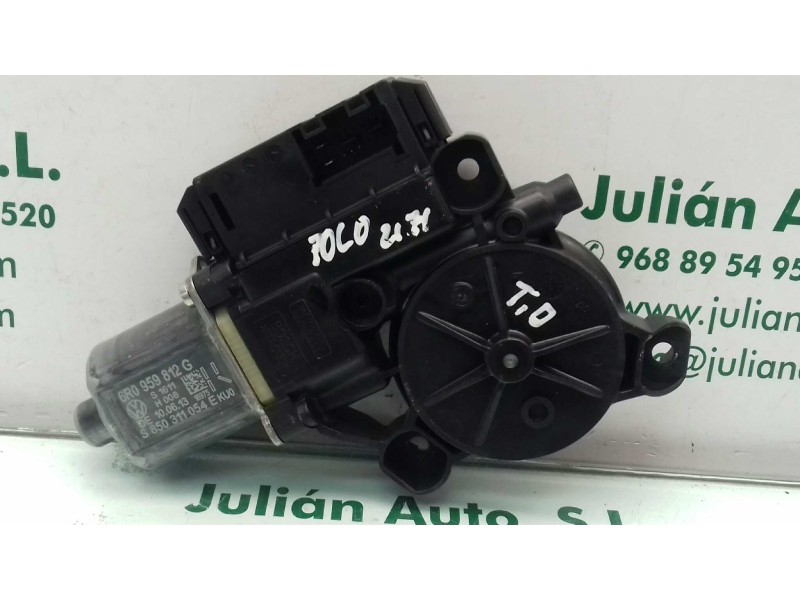 Recambio de motor elevalunas trasero derecho para volkswagen polo (6r1) advance referencia OEM IAM 6R0959812G S850311054E 013082