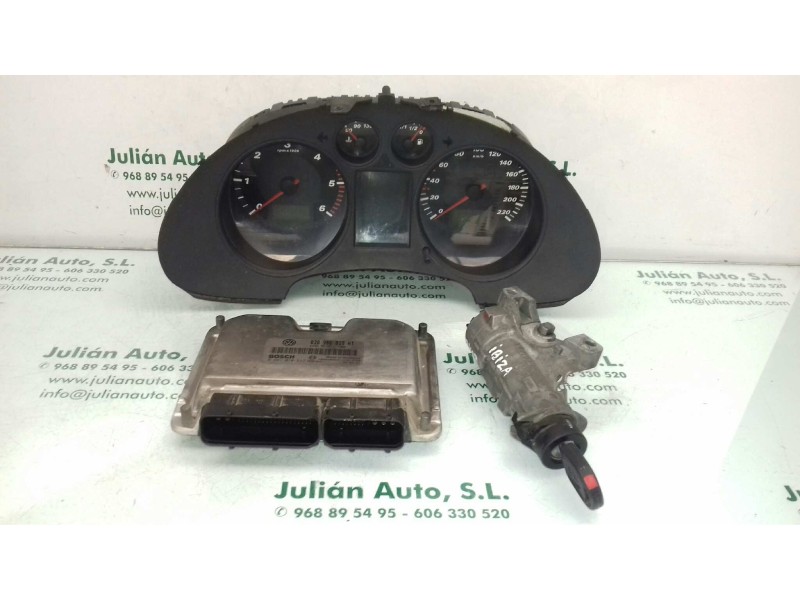 Recambio de centralita motor uce para seat ibiza (6l1) signo referencia OEM IAM 038906019HT 0281010947 KIT - BOSCH
