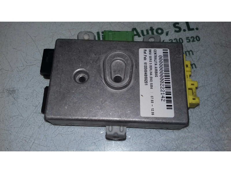 Recambio de centralita airbag para bmw serie 5 berlina (e60) 530d referencia OEM IAM 6135694869201 75789012 TEMIC Recambio de centralita airbag para bmw serie 5 berlina (e60) 530d referencia OEM IAM 6135694869201 75789012 TEMIC