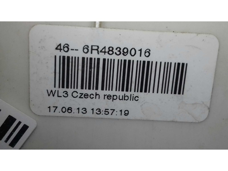 Recambio de cerradura puerta trasera derecha para volkswagen polo (6r1) advance referencia OEM IAM 6R4839016  