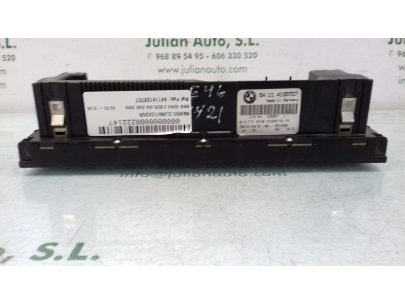 Recambio de mando climatizador para bmw serie 3 berlina (e46) 320d referencia OEM IAM 64114126707 5HB00887815 