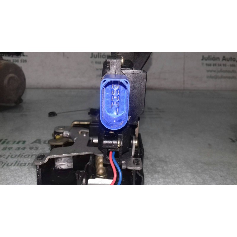 Recambio de cerradura puerta delantera derecha para volkswagen golf v berlina (1k1) highline referencia OEM IAM 3D1837016 AZUL 5