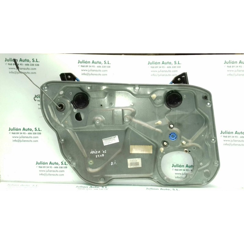 Recambio de elevalunas delantero izquierdo para seat ibiza (6l1) signo referencia OEM IAM 6L4837751R 6L4837755J ELECTRICO