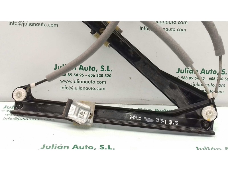 Recambio de elevalunas delantero derecho para volkswagen polo (6r1) advance referencia OEM IAM 6R4837462L  ELECTRICO