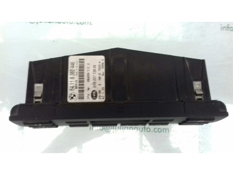 Recambio de mando climatizador para bmw serie 3 berlina (e46) 320d referencia OEM IAM 64118382446 5HB00773804 HELLA