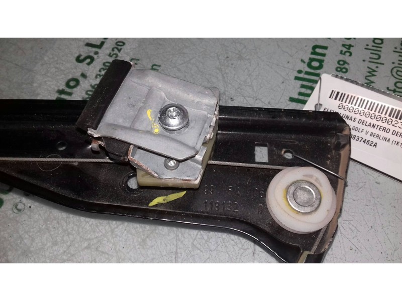Recambio de elevalunas delantero derecho para volkswagen golf v berlina (1k1) highline referencia OEM IAM 1K3837462A 1K4837462A 