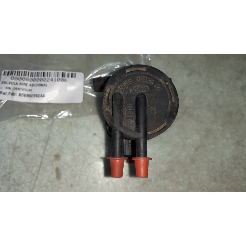 Recambio de valvula aire adicional para ford transit, caja cerrada 86/92 ft 100 referencia OEM IAM 95VB9E882AA CONECTOR 2 PINES 