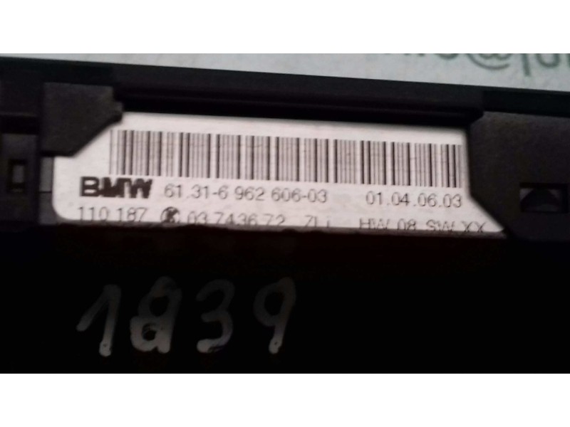Recambio de interruptor para mercedes-benz clase b (w245) 180 cdi (245.207) referencia OEM IAM 6131696260603 03743672 CALEFACCIÓ