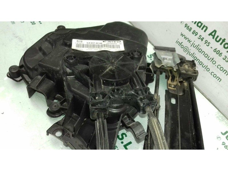 Recambio de elevalunas delantero izquierdo para seat ibiza (6p1) reference referencia OEM IAM 6J4837401AB  ELECTRICO