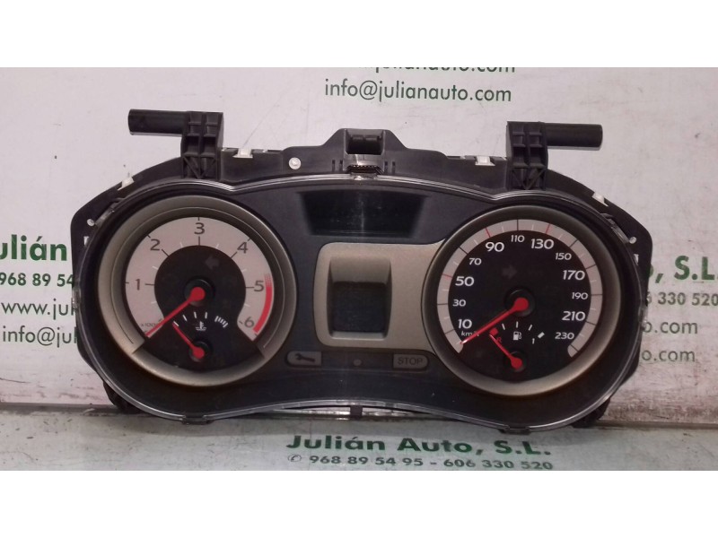 Recambio de cuadro instrumentos para renault clio iii confort expression referencia OEM IAM 8200582709H  VISTEON