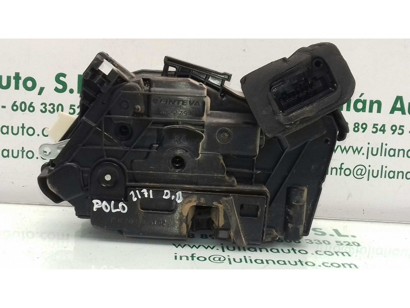 Recambio de cerradura puerta delantera derecha para volkswagen polo (6r1) advance referencia OEM IAM 5K1837016D  