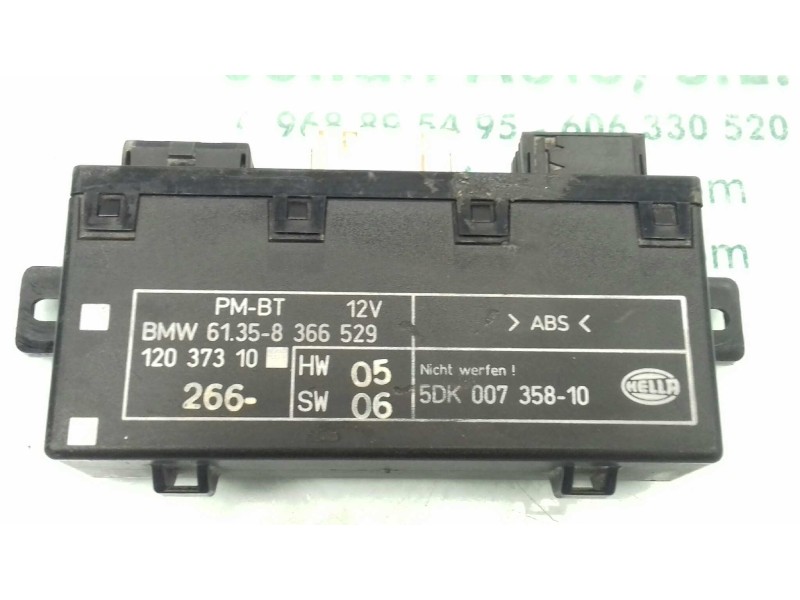 Recambio de centralita cierre para bmw serie 5 berlina (e39) 2.5 24v referencia OEM IAM 61358366529 5DK00735810 HW05SW06 Recambio de centralita cierre para bmw serie 5 berlina (e39) 2.5 24v referencia OEM IAM 61358366529 5DK00735810 HW05SW06