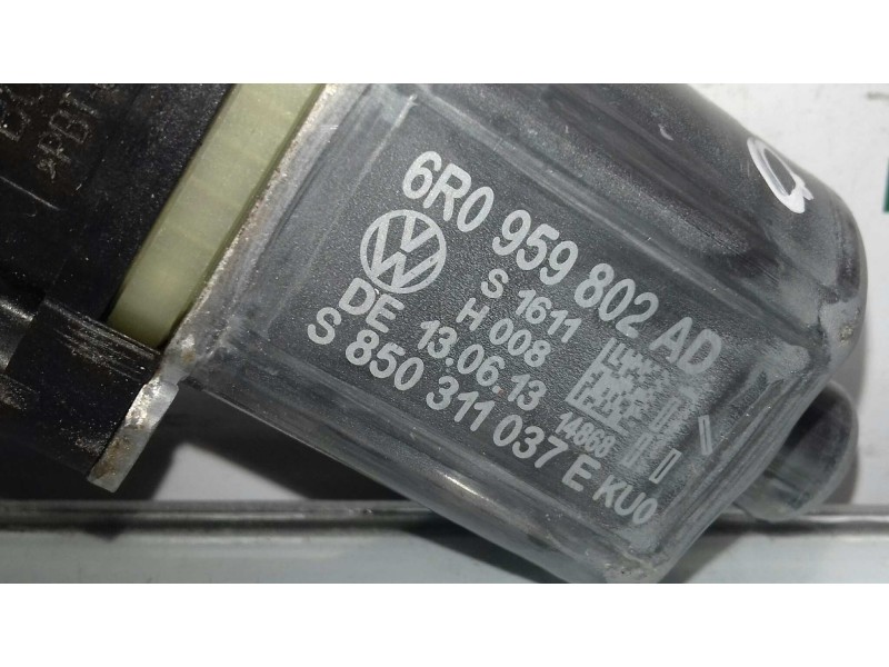 Recambio de motor elevalunas delantero derecho para volkswagen polo (6r1) advance referencia OEM IAM 6R0959802AD S850311037E 013