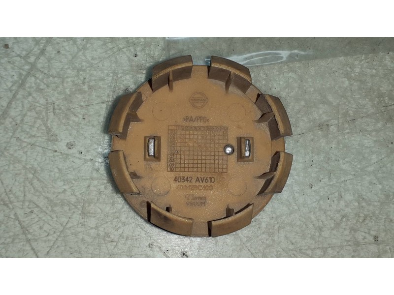 Recambio de tapacubos para nissan qashqai+2 (jj10) referencia OEM IAM 40342AV610  1 TAPA Recambio de tapacubos para nissan qashqai+2 (jj10) referencia OEM IAM 40342AV610  1 TAPA