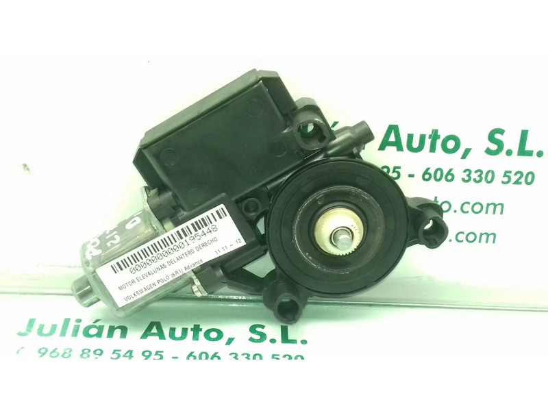 Recambio de motor elevalunas delantero derecho para volkswagen polo (6r1) advance referencia OEM IAM 6R0959802AD S850311037E 013